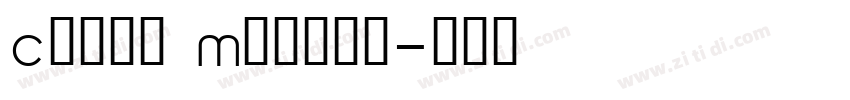 Cease Medium字体转换